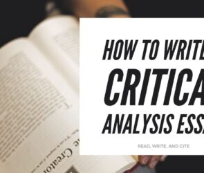 How To Write a Critical Analysis Essay