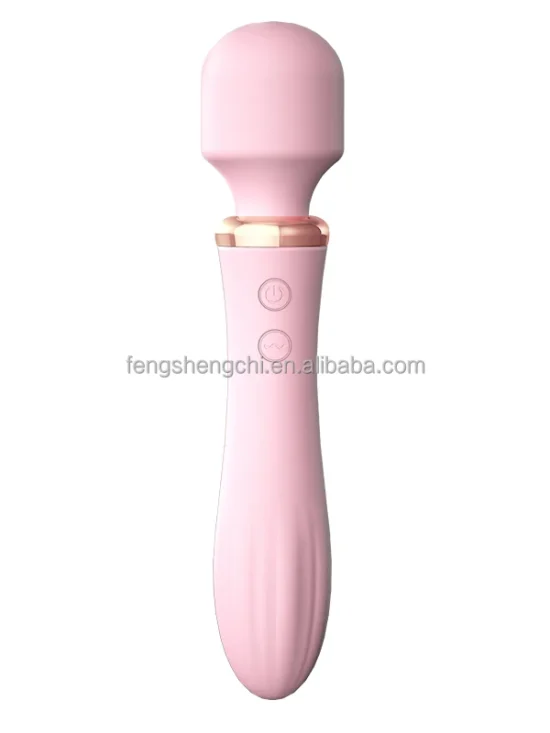 Women's USB Rechargeable IPx6 Waterproof Wand Massager Vibrator 10 Frequencies 50 DB Quiet Operation Gift Box for Female