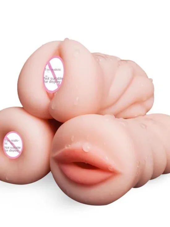 Sex Shop Male Masturbator Vagina Real Pocket Pussy Anal Mouth Oral Sex Machine for Men Masturbation Cup Artificial Vaginal